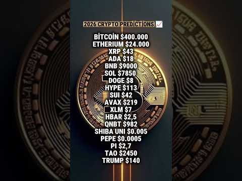 Top 5 Crypto Predictions for 2026 🚀 | Bitcoin, Ethereum & Altcoin Forecasts"